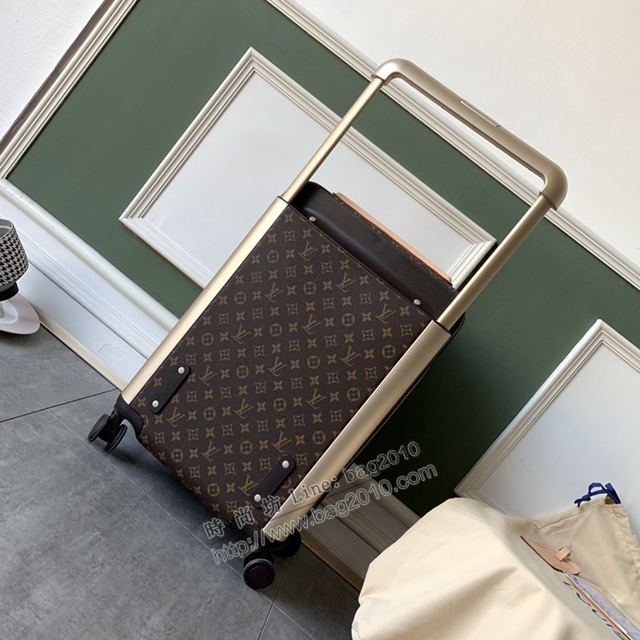 LV行李箱 M23203 老花寬拉杆拉鏈行李箱 HORIZON四輪拉杆箱xzx1003